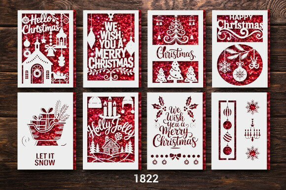 Download Christmas Gift Card Bundle SVG Layer1822 - Card bundle svg Collection