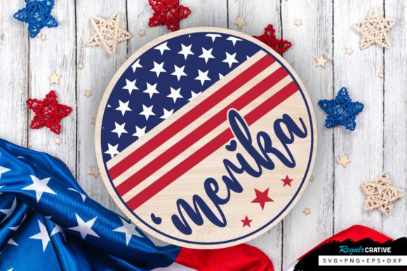 Download ‘merika SVG Design,Merica Svg Sign Round - Merica svg Collection