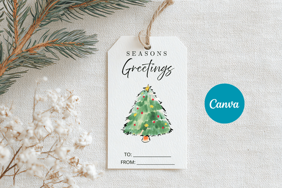 Download Merry Christmas Gift Tag Template - Merry christmas gift tag template Collection