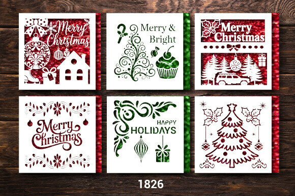 Download Christmas Gift Card Bundle SVG Layer1826 - Card bundle svg Collection
