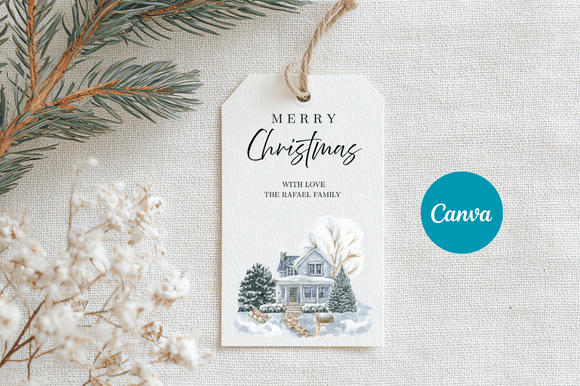 Download Merry Christmas Gift Tag Template - Merry christmas gift tag template Collection